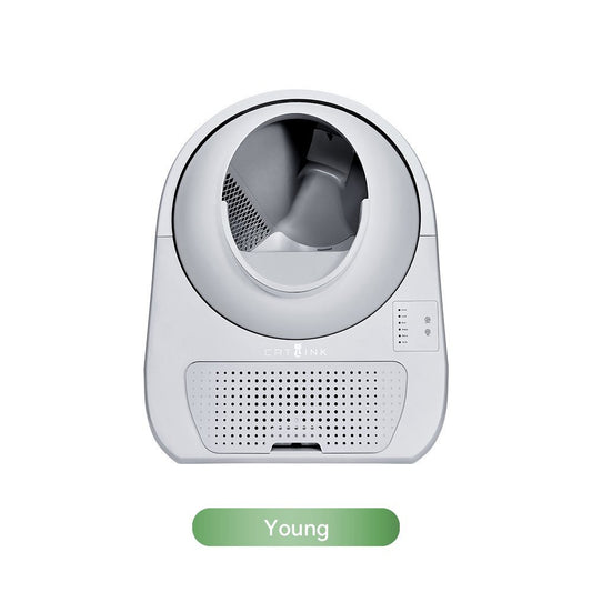 CATLINK SCOOPER Self-Clean Cat Litter Box – Young (Non Wifi) – Grey