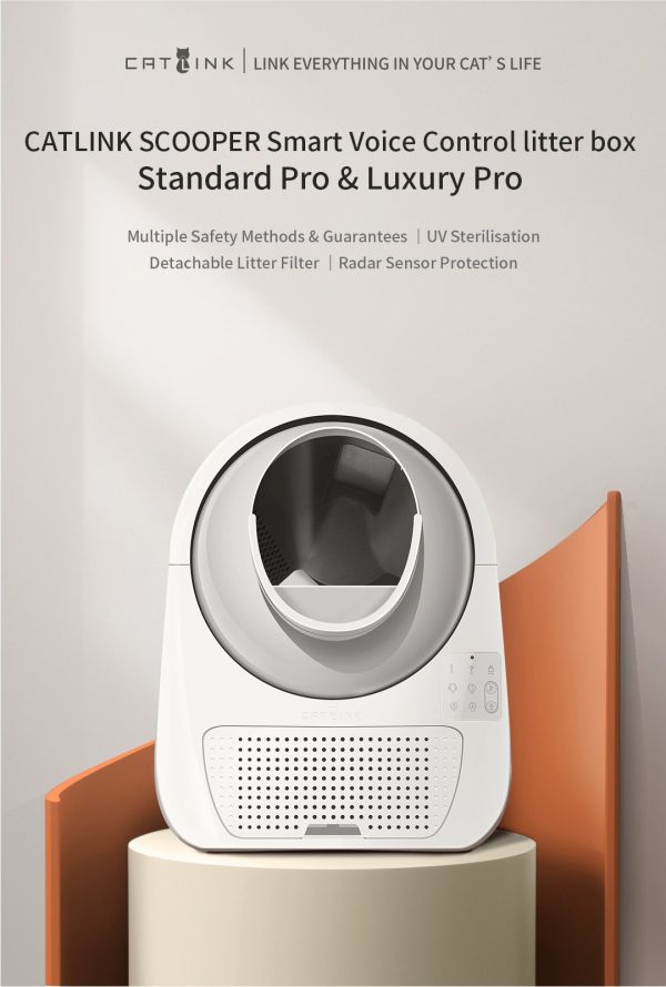 CATLINK SCOOPER Pro Self-Clean Smart Cat Litter Box