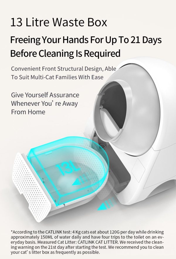 CATLINK SCOOPER Pro Self-Clean Smart Cat Litter Box