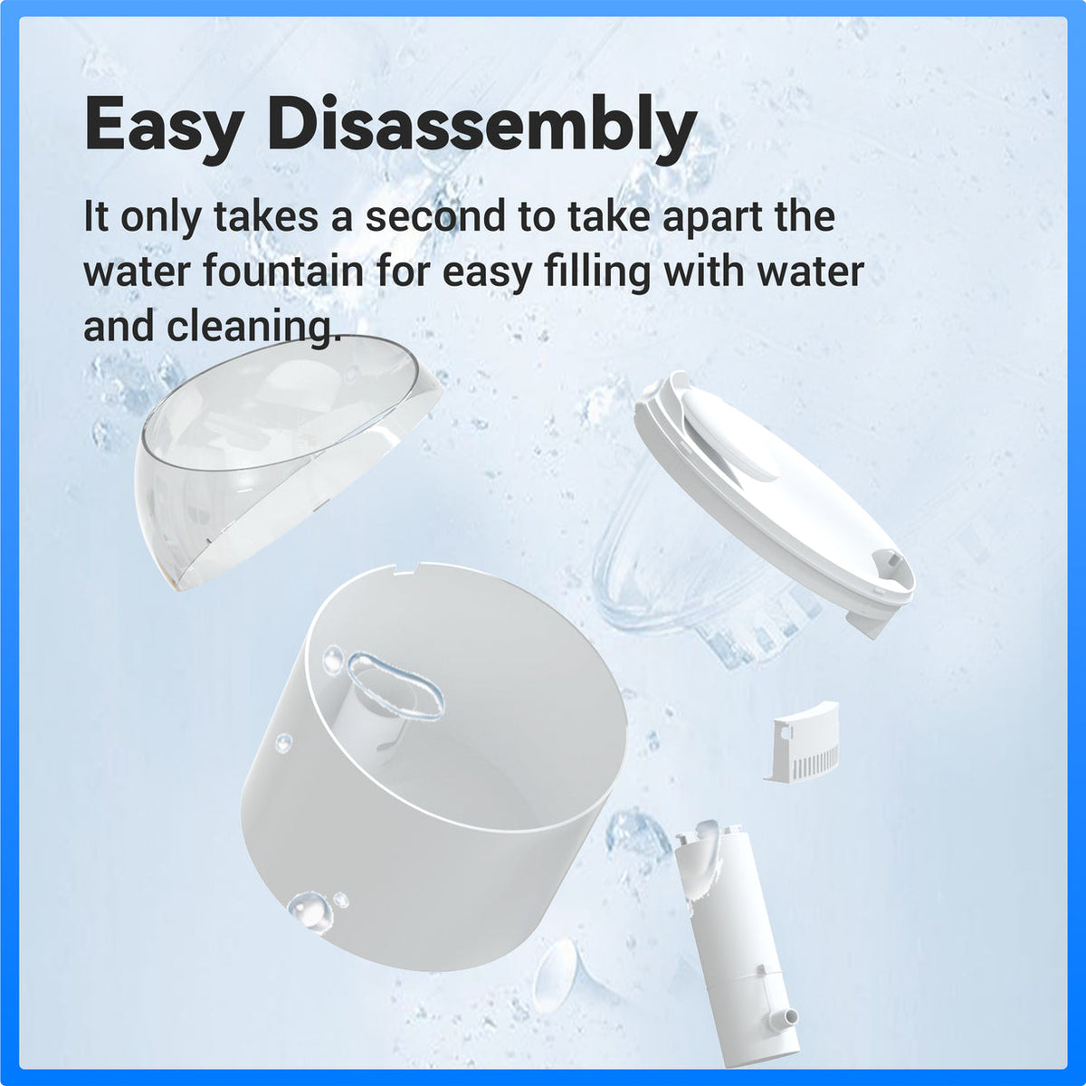 CATLINK Wireless Pump & Ultra-Filtration Water Fountain - PURE 2
